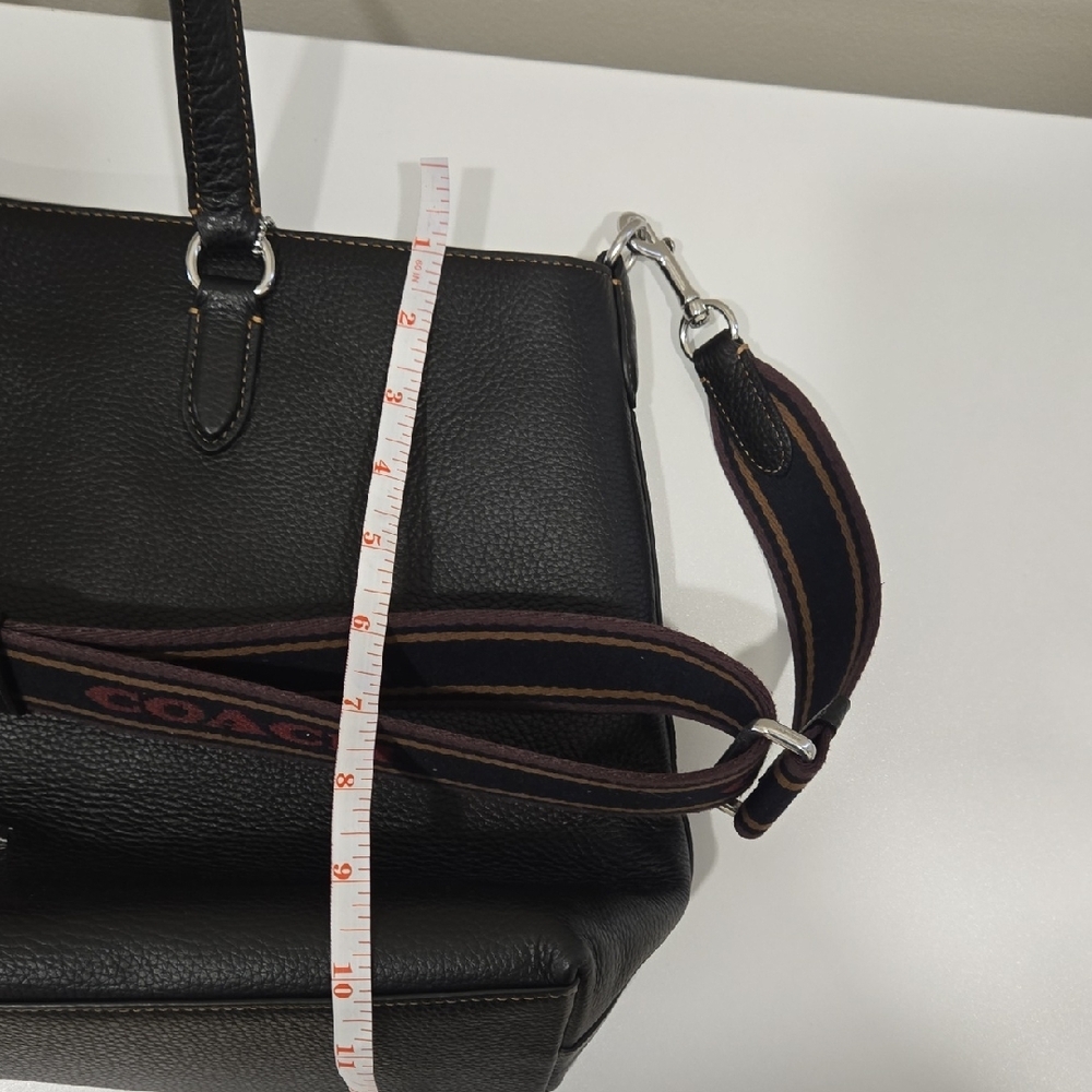Coach Black Leather Handbag - Picture 12 of 13